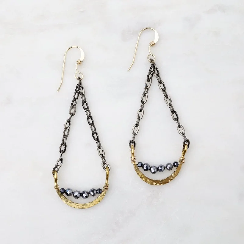 New Moon Earrings