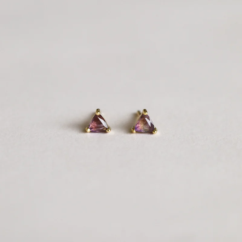 Mini Energy Gem Earring - Amethyst