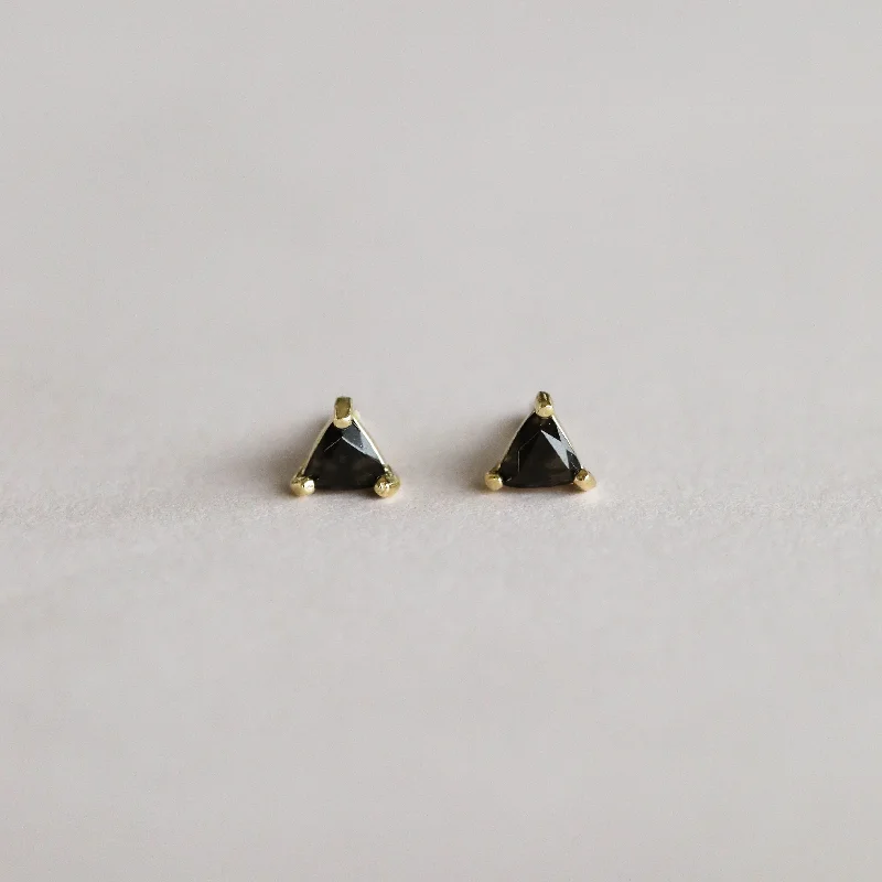 Mini Energy Gem Earring - Black Tourmaline