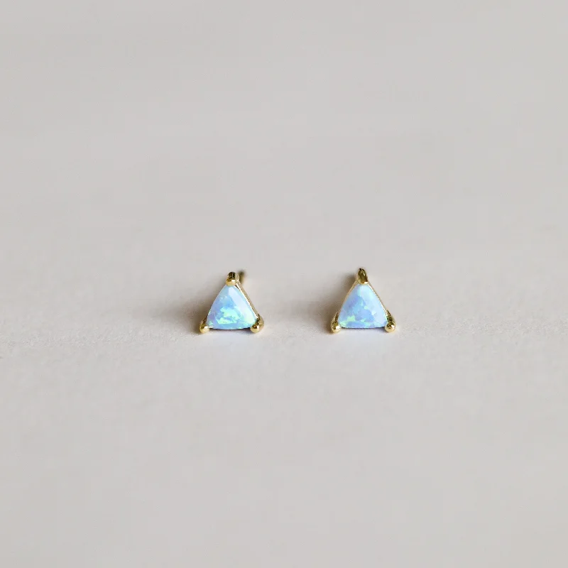 Mini Energy Gem Earring - Opal