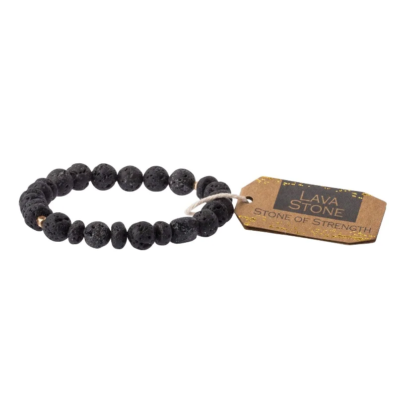 Scout Lava Stone Stacking Bracelet