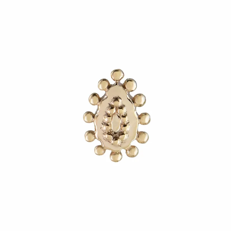 Dala Details Tear Bold Stud - Single Earring